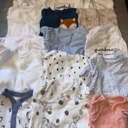 0-3 baby grows. 
Excellent condition. 
Open to offers