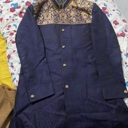 Men’s large sharwani worn once in very good condition