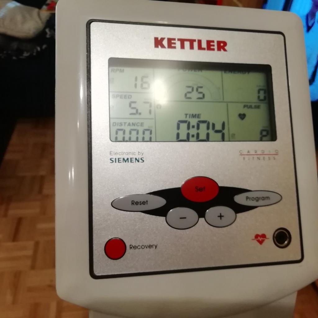 Kettler Ergometer EX3 wenig benutzt Top Zustand mit Bedienungsanleitung zu verkaufen