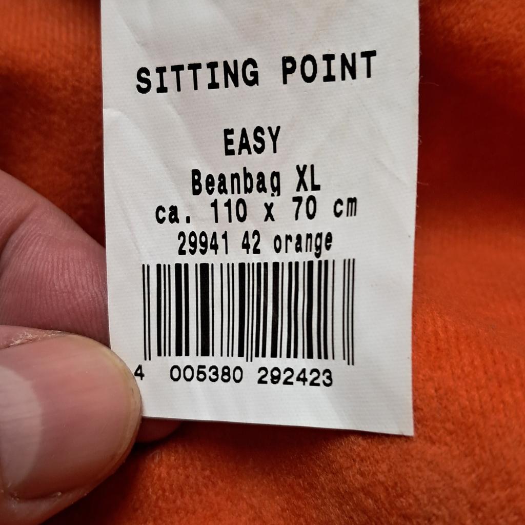 SITTING POINT BeanBag Easy XL Sitzsack in 55129 Mainz für 20,00 € zum  Verkauf | Shpock DE