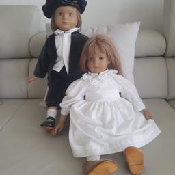 Sigikid Puppen Hennes und Hanna
Haare haben Gebrauchsspuren