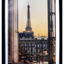 Eiffel Tower Print

Size: 57x77x2.2cm / 22.4x30.3x0.87inch

Collection only, from Church, Accrington (BB5).