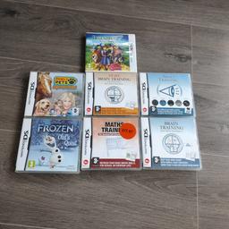 selection of Nintendo DS games,pick up and cash only
