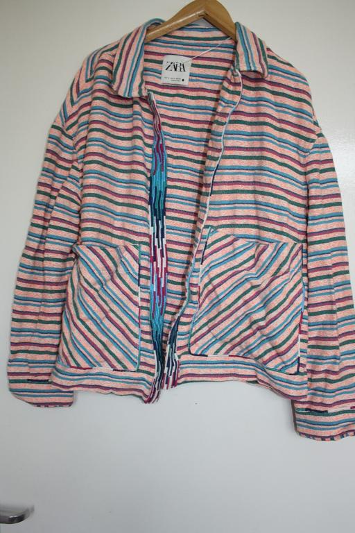 Buy & Sell North West London Chalk Farm - North West London - Photos for Zara striped cotton jacket size S