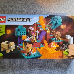 Brand New in unopened box. Minecraft lego (The warped forest) Age 8+ Selling on Amazon for £28.99
Collection Only