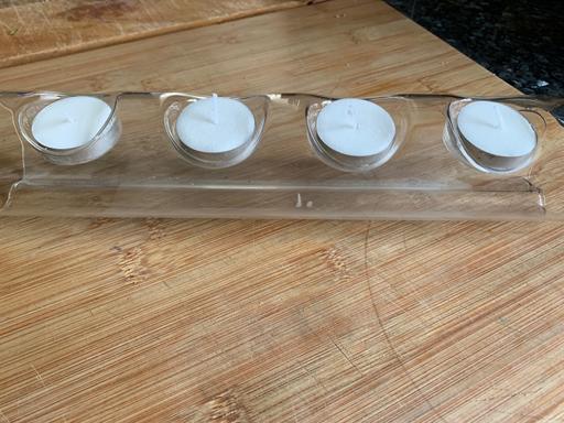 Buy & Sell West Midlands Walsall - Photos for Glass, 4 Tea light holder.