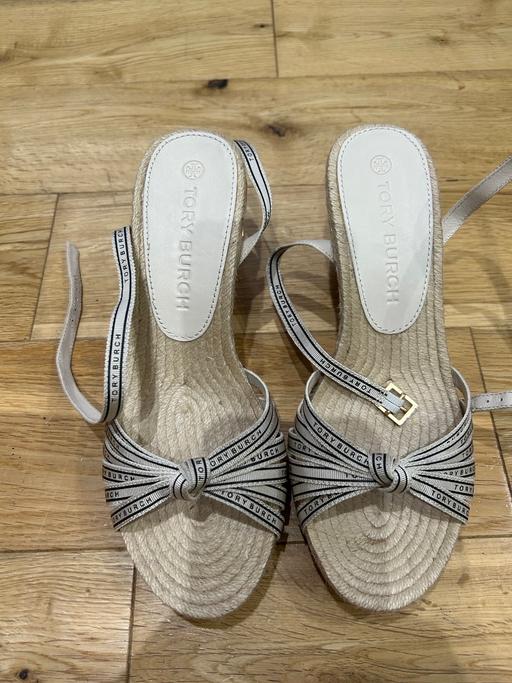 Buy & Sell Surrey Spelthorne - Photos for Tory Burch Tory Ribbon Wedge Espadrille