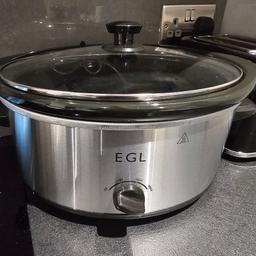 Brand new in packaging. 6ltr slow cooker. ideal for Christmas present or cooking for the family.