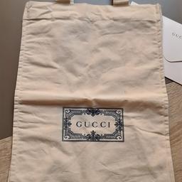 Neue und unbenutzte original Gucci Stofftasche.