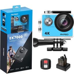 AKASO EK7000 4K30FPS Action Camera - 20MP Ultra HD Underwater Camera 170 Degree Wide Angle 98FT Waterproof Camera with Accessory Kit BRAND NEW IN BOX - Collection only DY2 postcode