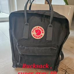 Verkaufe meinen Rucksack von Fjällräven Kanken in super grey, zweimal benutzt, Nichtraucherhaushalt, keine Haustiere, keine Rücknahme!!!!
Versand geht extra !!!!!!

Neupreis 90 Euro