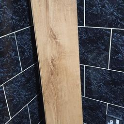 Selling my Oak laminate in good condition. Was taken off carefully as had carpet put on, is in good condition and pet free. It covers about 12 square meters and comes with the underlay. Selling for only £40 so grab yourself a bargain.
