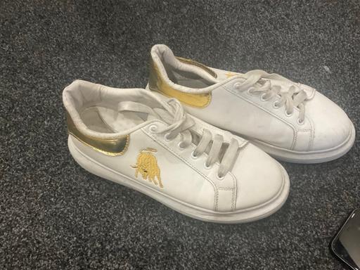 Buy & Sell Leicestershire Leicester - Photos for Used: zara man trainer white size 42