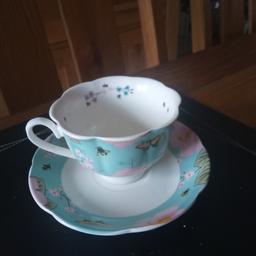 bumble bee tea and co cup and saucer. collection Great Barr
