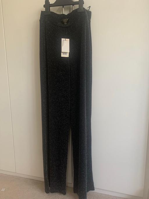 Buy & Sell South West London Richmond upon Thames - Photos for Lipsy Women’s Glittery Wide Ley Trouser