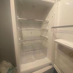 Good condition white Bush fridge freezer with water dispenser

Reason for sale got a new fridge freezer