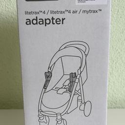 Adapter für Joie litetrax 4, litetrax 4 air und mytrax. Original verpackt, weil bei unserem Kinderwagenset keine Adapter nötig waren.

Siehe auch meine anderen Anzeigen, da gibt es die passende Babyschale dazu 😊