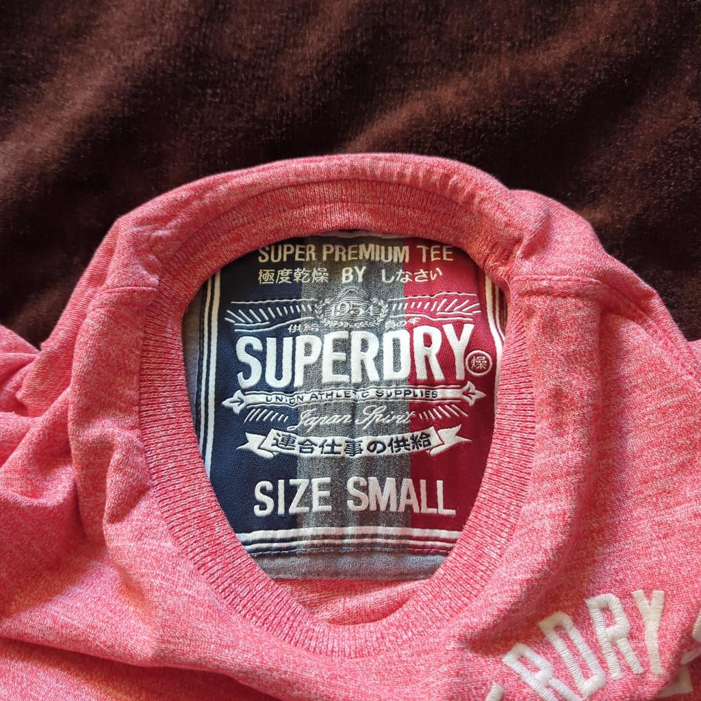 Man superdry T-shirt size S