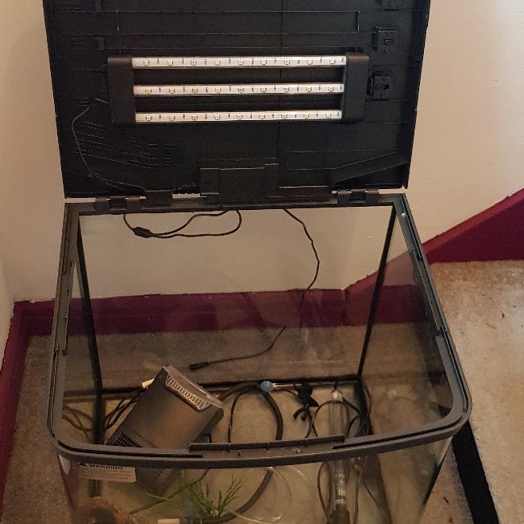 Nice Fish Tank For Sale, Comes With Light As Seen In Photo (Working), Heater, Filter Some Other Stuff.

Any Questions Please Ask

Delivery Available Extra Charge
