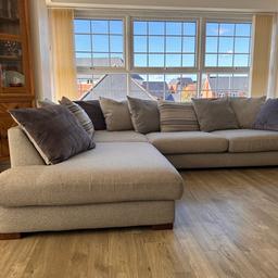 DFS California Brown Leather Modular Corner Sofa for Sale in Worthing, West  Sussex Classified