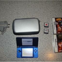 Biete ein Nintendo DS mit Spiele+ Tasche. Das Gerät hat äußerlich deutliche Gebrauchsspuren. Die Displays sind einwandfrei, so wie auch die Funktion.