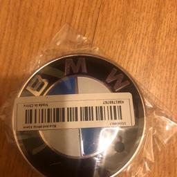 Bmw Badge

To fit Bonnet or Boot 82mm
blue and white
Brand new Badge
Collection only

No time wasters please
£10 No offers