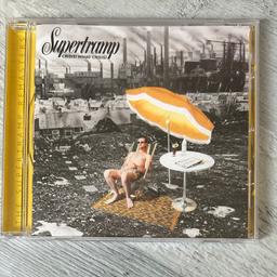 CD „Crisis? What Crisis?“ von Supertramp

Album von 1975, Remastered 2002

10 Songs

Sehr guter Zustand ( wie neu), keine Kratzer, CD sitzt fest in der Hülle.

Privatverkauf aus Sammlungsauflösung, keine Rechnung, keine Rücknahme

Versand als Grossbrief inklusive.