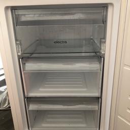 Electra free standing freezer only 18 months old cost £160 like new condition