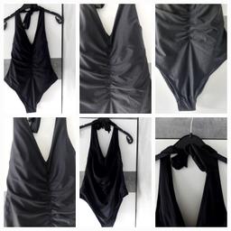 * H&M *
Badeanzug in schwarz 
Gr.44 

Der Badeanzug ist Neu und ungetragen!!!
Etikett und Klebefolie befindet sich noch am Badeanzug!!!