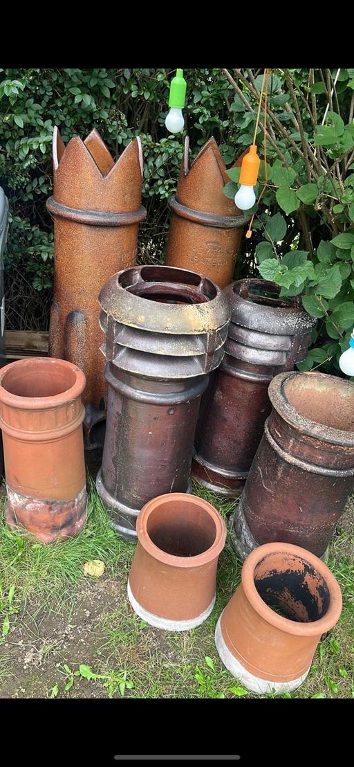 Buy & Sell West Yorkshire Kirklees - Photos for 8 various Chimney pots