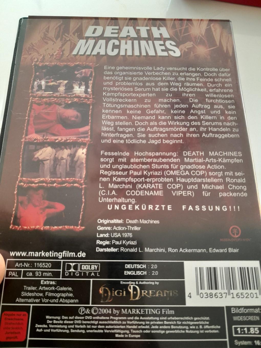 Death Machines in 74343 Sachsenheim für 4,00 € zum Verkauf Shpock DE