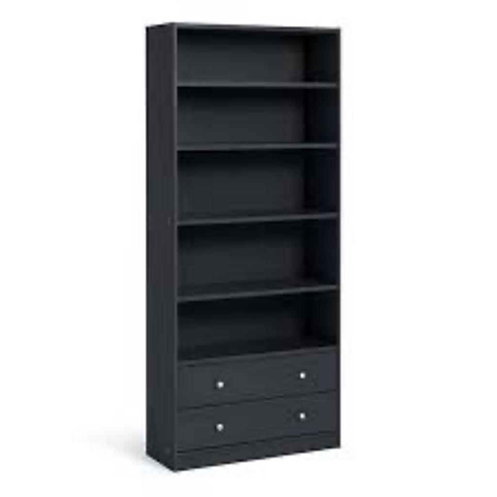 4 Shelf 2 Drawer Bookcase Black in CV3 Coventry for £65.00 for sale
