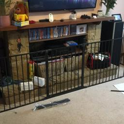 BabyDan Configure Gate XXL Black and BabyDan Configure Gate Extension Black 46cm

RRP is £106. Comes with all parts and fixings.

Collection only.