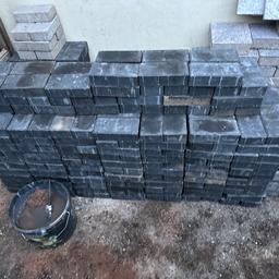 Loads of block paving 
Charcoal 420 -200x100
Grey granite 55- 200x200
Grey granite 35- 200x100
Grey granite slabs various sizes
£200 Ono or will split