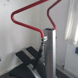 Power stepper in excellent condition. selling due to lack of space. with multi-lever power adjustable. Base and holding for walking, hiking. climbing training. only the timer/clock is missing. happened while moving.

quick sale

collection

£50 ono