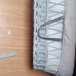 Grey Moses Basket (WITH NO STAND)
Good Condition
Collection From B8 ALUMROCK