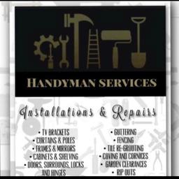 Handyman 

We just like to let you know we also provide all the services below

plastering
cement rendering 
K-rendering
Silicone rendering 
external wall insolation 
(EWI) insolation
painting & decorating
tiling, full bathroom refit
gardening/landscaping
fencing
laminate
handy man
van & man
Furniture Assembly 
carpet cleaning
fitted wardrobe
kitchen supply & fit
wallpapering
electrician
kitchen fitter
shop front
carpenter 
gas engineer 
extensions
architectural

Please call/message us on 07956265890