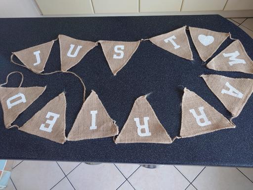 Buy & Sell Leicestershire Charnwood - Photos for Just married bunting