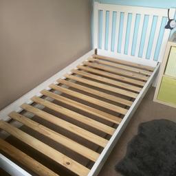 Single Bed Frame

Collection only, will be broken down flat packed

90cm wide and 190cm long (3ft wide and 6ft 3ins long)