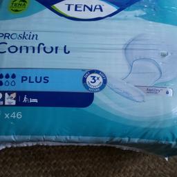 TENA Comfort Absorbent Incontinence Pads 

Dry Feel, Large Shaped Pads (1500 ml) 
Pack of 46

Proskin comfort PLUS