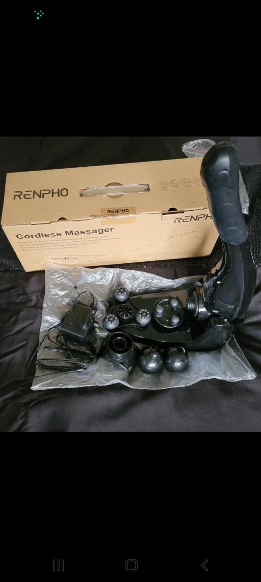 Buy & Sell Worcestershire Bromsgrove - Photos for Renpho hand held deep tissue massager 