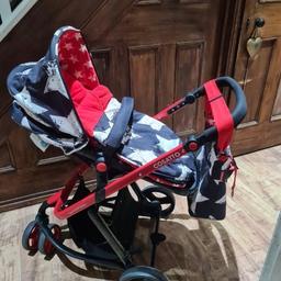 Hi I have a Cosatto pram/pushchair for sale, hasn’t had a lot of use as been at grandparents house, comes with bag, fleece lined foot muff, and raincover which has never been used. Pram can be used for either a girl or boy, any questions please feel free to ask, thanks for looking 😊 £80 no offers and collection only