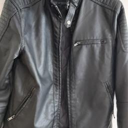 Steel and jelly leather jacket sales