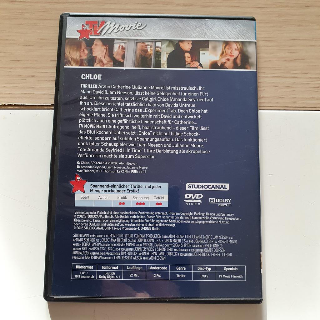 Verkaufe hier eine
gebrauchte DVD

Siehe Fotos
Festpreis: 3 €
