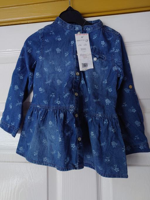 Buy & Sell Leicestershire Charnwood - Photos for Girls denim dress size 2-3 years