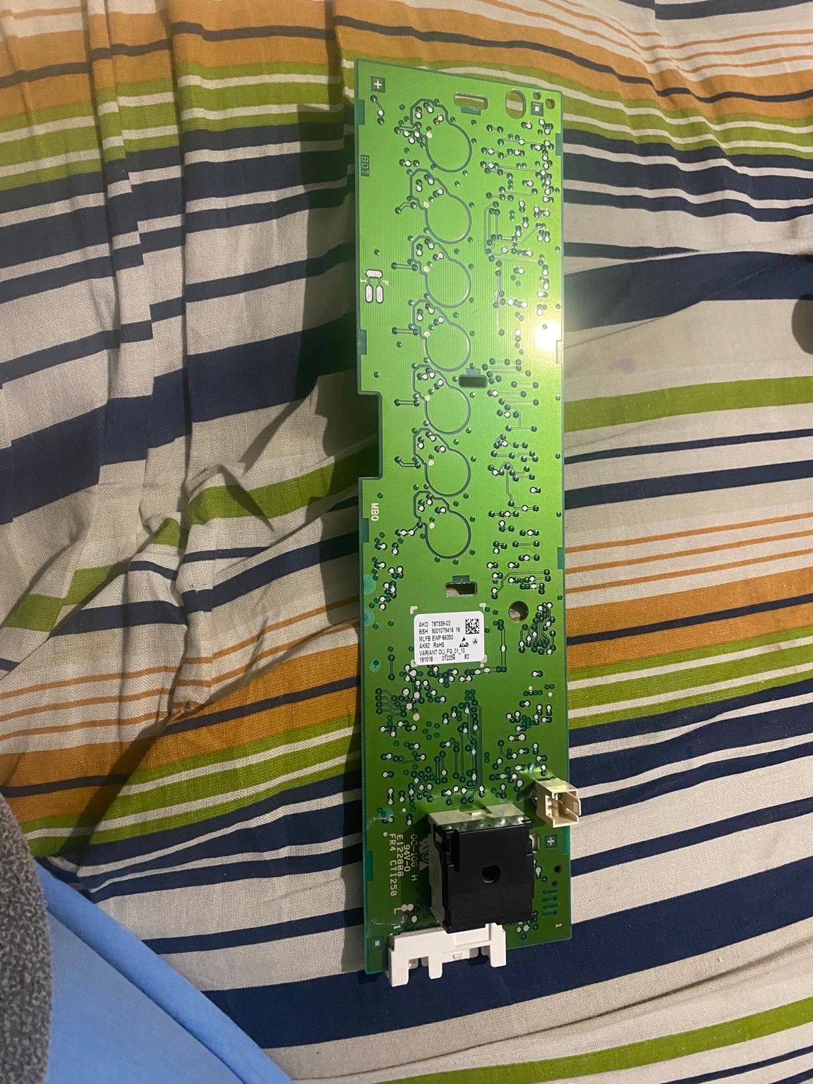 Bosch washing machine wat28371 display board in SW1V London für 45,00