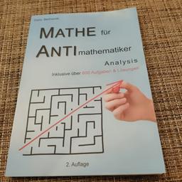 Mathematikbuch mit Lösungen
NP: 16.99
kein Versand