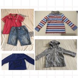 Baby boys clothing bundle, Hoodie jumper Tops T-shirt short, size: 1.5-2years / 18-24months