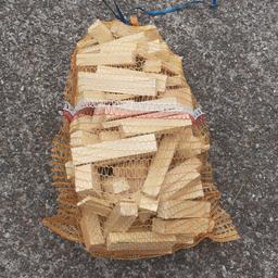 bags of dried kindling wood collection only ME15 area
