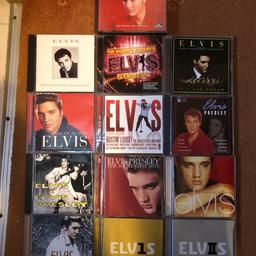 Elvis Presley the all time greatest hits CD
Elvis Presley the excellent collection CD
Elvis Presley the national favourite Elvis songs CD
Elvis Presley if I can dream CD
Elvis Presley always on my mind the ultimate love song collection CD
Elvis Presley Bustin’ Loose CD
Elvis Presley live CD
Elvis Presley 2 original albums on 1 CD
Elvis Presley 50 greatest hits CD
Elvis Presley 50 greatest love songs CD
Elvis Presley Christmas piece CD
Elvis Presley 30 number 1 hits CD
Elvis Presley 2nd to none CD
Condition good to like new
£30.00